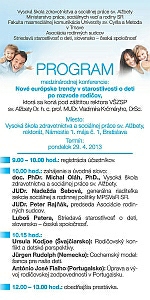 Mezinrodn konference Nov evropsk trendy v pi o dti po rozvodu rodi, Bratislava 29. 4. 2013