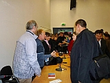 Projekce na Vysokej kole zdravotnctva a socilnej prce sv. Albety v Bratislave, 13. 10. 2011
